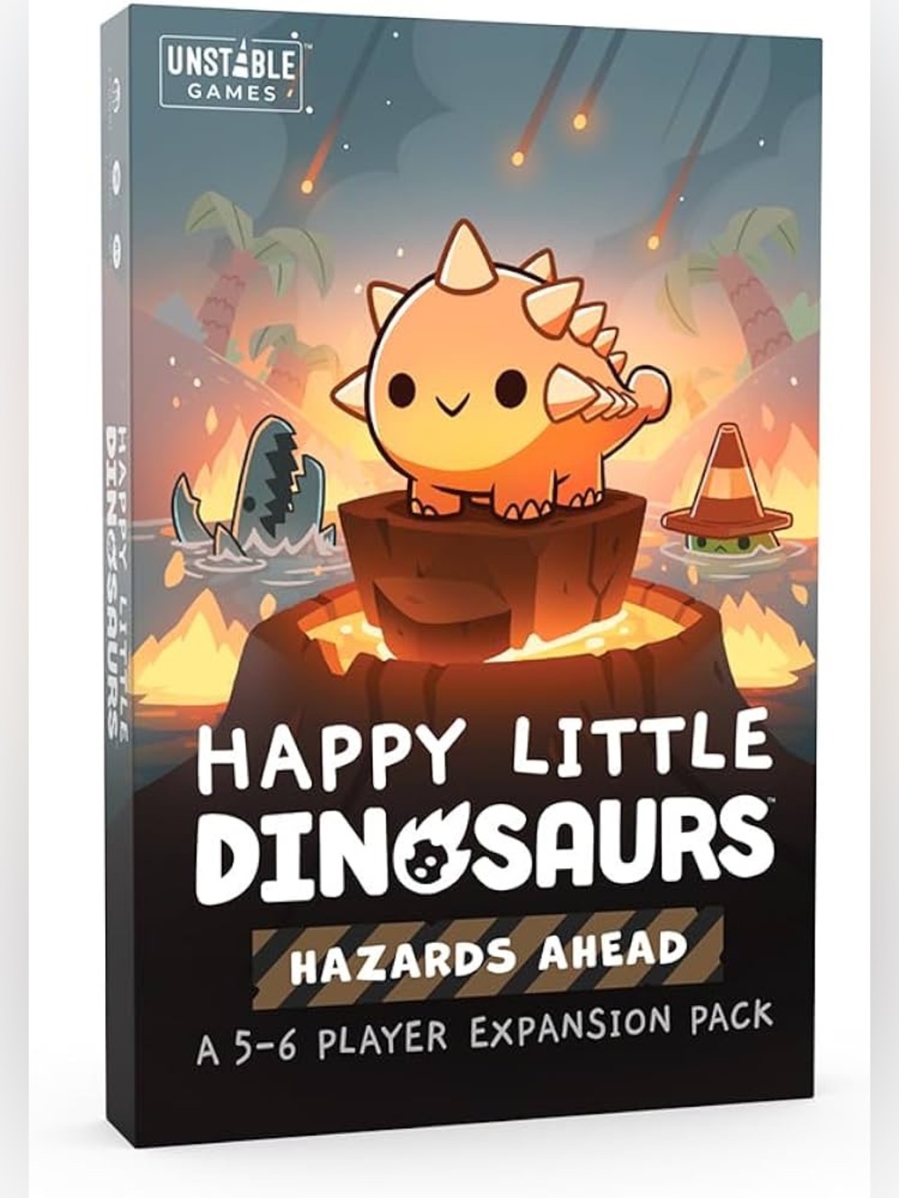 Unstable Games Happy Little Dinosaurs Hazards Ahead Expansion